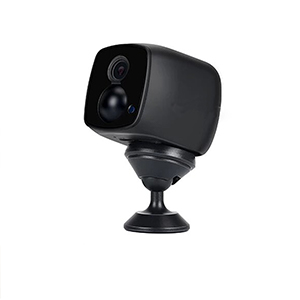 Mini caméra de surveillance 6 LED IR WIFI intelligente, détection de mouvement à partir de 20 mètres + Carte micro SD 128go